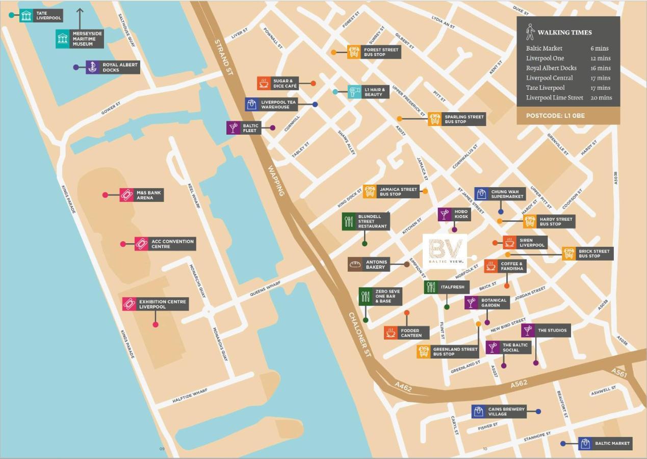 Central Liverpool Apartment المظهر الخارجي الصورة
